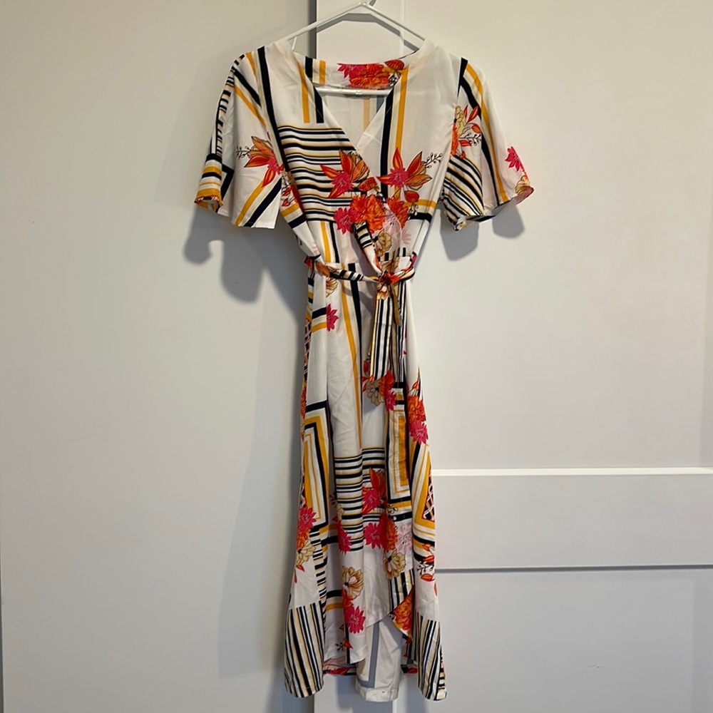 Summer floral dress